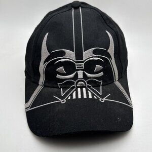 Star Wars Darth Vader Boys Black Gray Embroidered Snapback Baseball Cap Hat